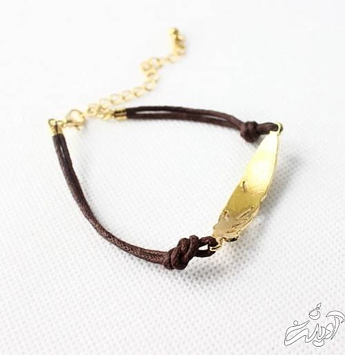 شیک ترین مدل دستبند چرم طلا زنانه مدل دستبند چرم